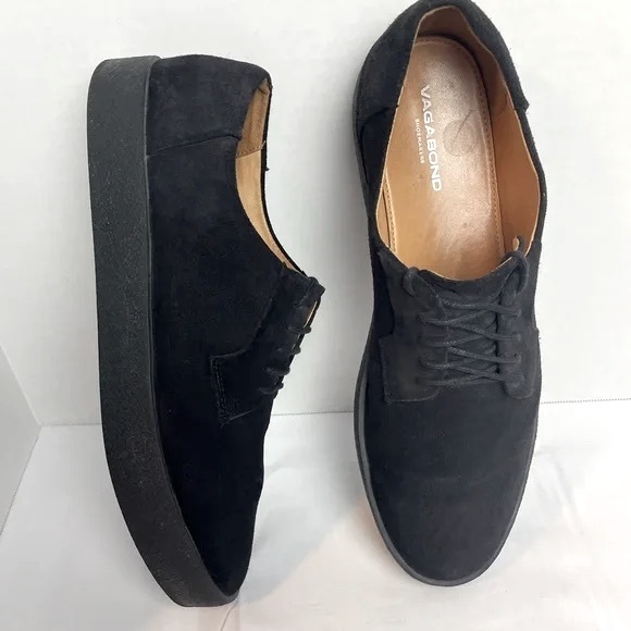 Vagabond Shoemakers Men’s Black Suede Leather Casual Shoes Size 11.5 - Picture 5 of 16